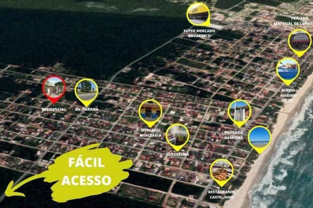 Casa Boa E Barata Em Guaratuba Villa Eksteriør bilde